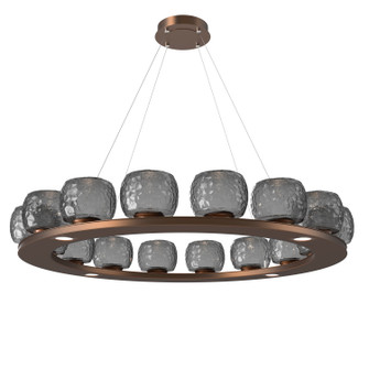 Vessel LED Chandelier in Burnished Bronze (404|CHB0091-0D-BB-S-CA1-L3)