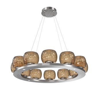 Vessel LED Chandelier in Satin Nickel (404|CHB0091-0C-SN-B-CA1-L3)