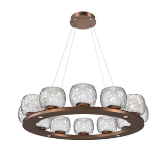 Vessel LED Chandelier in Burnished Bronze (404|CHB0091-0C-BB-C-CA1-L3)