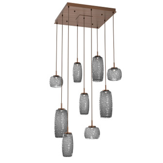 Vessel LED Pendant in Oil Rubbed Bronze (404|CHB0091-09-RB-S-C01-L3)