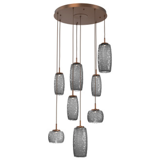 Vessel LED Pendant in Burnished Bronze (404|CHB0091-08-BB-S-C01-L3)