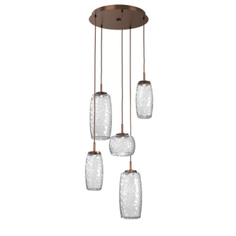 Vessel LED Pendant in Oil Rubbed Bronze (404|CHB0091-05-RB-C-C01-L3)