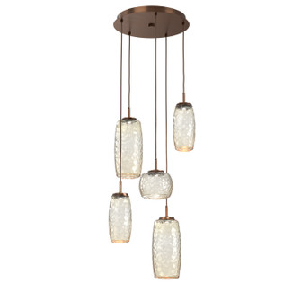 Vessel LED Pendant in Oil Rubbed Bronze (404|CHB0091-05-RB-A-C01-L1)