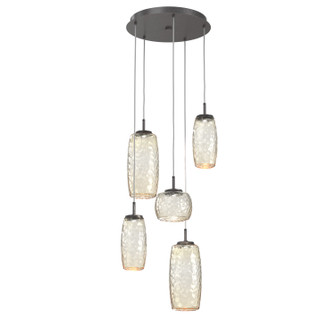 Vessel LED Pendant in Graphite (404|CHB0091-05-GP-A-C01-L3)