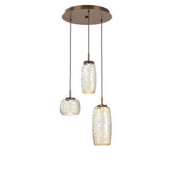 Vessel LED Pendant in Oil Rubbed Bronze (404|CHB0091-03-RB-A-C01-L3)