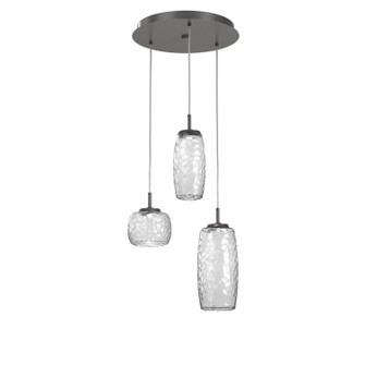 Vessel LED Pendant in Graphite (404|CHB0091-03-GP-C-C01-L1)