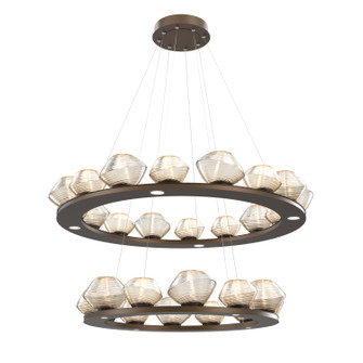 Mesa LED Chandelier in Flat Bronze (404|CHB0089-2B-FB-A-CA1-L1)