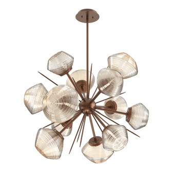 Mesa LED Starburst in Burnished Bronze (404|CHB0089-0G-BB-A-001-L3)