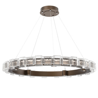Tessera LED Chandelier in Flat Bronze (404|CHB0087-38-FB-TE-CA1-L3)