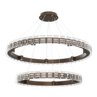 Tessera LED Chandelier in Flat Bronze (404|CHB0087-2T-FB-TP-CA1-L3)