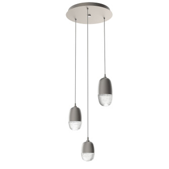 Pebble LED Pendant in Beige Silver (404|CHB0079-03-BS-PC-C01-L1)