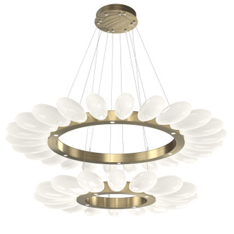 Fiori LED Chandelier in Heritage Brass (404|CHB0071-2T-HB-WL-CA1-L3)