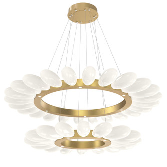 Fiori LED Chandelier in Gilded Brass (404|CHB0071-2T-GB-WL-CA1-L3)
