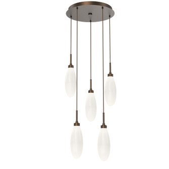 Fiori LED Pendant in Flat Bronze (404|CHB0071-05-FB-WL-C01-L3)