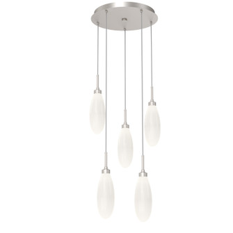 Fiori LED Pendant in Beige Silver (404|CHB0071-05-BS-WL-C01-L3)