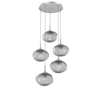 Nebula LED Pendant in Classic Silver (404|CHB0068-05-CS-GS-C01-L1)