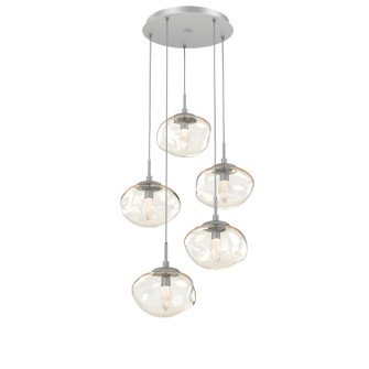 Nebula LED Pendant in Classic Silver (404|CHB0068-05-CS-GA-C01-L1)