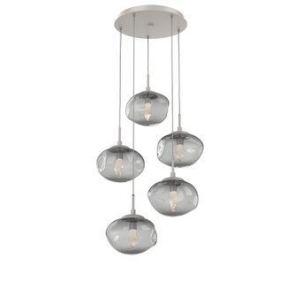 Nebula LED Pendant in Beige Silver (404|CHB0068-05-BS-GS-C01-L1)