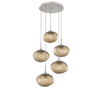Nebula LED Pendant in Beige Silver (404|CHB0068-05-BS-FB-C01-L3)