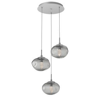 Nebula LED Pendant in Classic Silver (404|CHB0068-03-CS-GS-C01-L1)