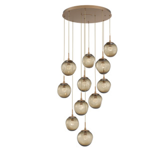 Aster LED Pendant in Novel Brass (404|CHB0066-11-NB-FB-C01-L3)