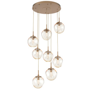 Aster LED Pendant in Novel Brass (404|CHB0066-08-NB-GA-C01-L3)