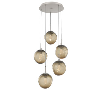 Aster LED Pendant in Beige Silver (404|CHB0066-05-BS-GB-C01-L1)