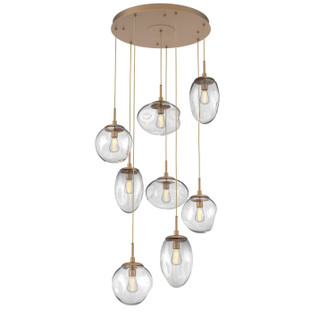 Cosmos Eight Light Pendant in Novel Brass (404|CHB0065-08-NB-C-C01-E2)