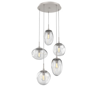 Cosmos Five Light Pendant in Beige Silver (404|CHB0065-05-BS-C-C01-E2)