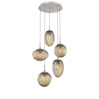 Cosmos Five Light Pendant in Beige Silver (404|CHB0065-05-BS-B-C01-E2)