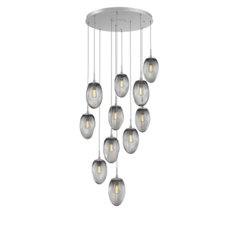 Meteo 11 Light Pendant in Classic Silver (404|CHB0063-11-CS-S-C01-E2)