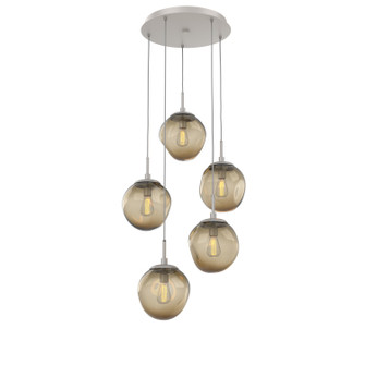 Aster Five Light Pendant in Beige Silver (404|CHB0062-05-BS-B-C01-E2)