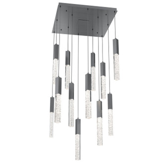 Axis LED Pendant in Gunmetal (404|CHB0060-12-GM-GC-C01-L1)