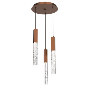 Axis LED Pendant in Burnished Bronze (404|CHB0060-03-BB-GC-C01-L3)