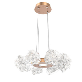 Blossom LED Chandelier in Novel Brass (404|CHB0059-24-NB-BC-CA1-L1)