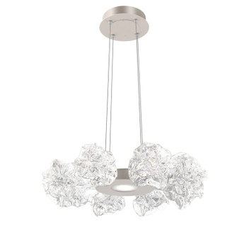 Blossom LED Chandelier in Heritage Brass (404|CHB0059-24-HB-BC-CA1-L3)