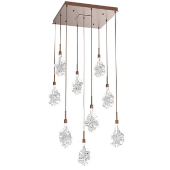 Blossom LED Pendant in Burnished Bronze (404|CHB0059-09-BB-BC-C01-L3)