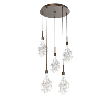 Blossom LED Pendant in Flat Bronze (404|CHB0059-05-FB-BC-C01-L1)