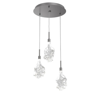 Blossom LED Pendant in Graphite (404|CHB0059-03-GP-BC-C01-L3)