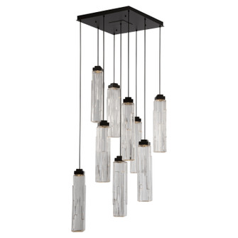 Ledgestone LED Pendant in Matte Black (404|CHB0056-09-MB-LC-C01-L1)