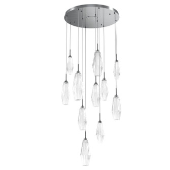 Aalto LED Pendant in Gunmetal (404|CHB0049-11-GM-RC-C01-L3)