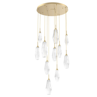 Aalto LED Pendant in Gilded Brass (404|CHB0049-11-GB-RC-C01-L1)