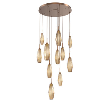 Aalto LED Pendant in Burnished Bronze (404|CHB0049-11-BB-RB-C01-L3)