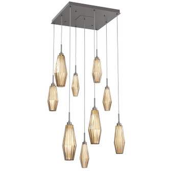 Aalto LED Pendant in Graphite (404|CHB0049-09-GP-RB-C01-L3)