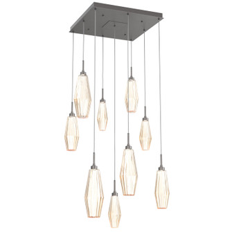 Aalto LED Pendant in Graphite (404|CHB0049-09-GP-RA-C01-L3)