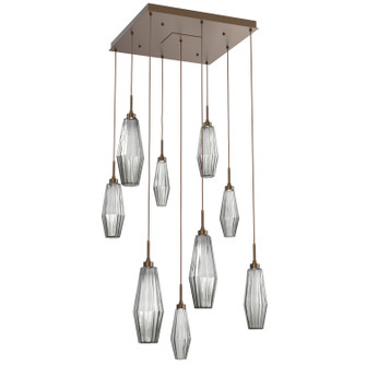 Aalto LED Pendant in Flat Bronze (404|CHB0049-09-FB-RS-C01-L3)