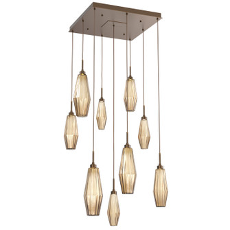 Aalto LED Pendant in Flat Bronze (404|CHB0049-09-FB-RB-C01-L3)