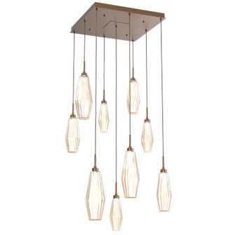 Aalto LED Pendant in Burnished Bronze (404|CHB0049-09-BB-RA-C01-L3)