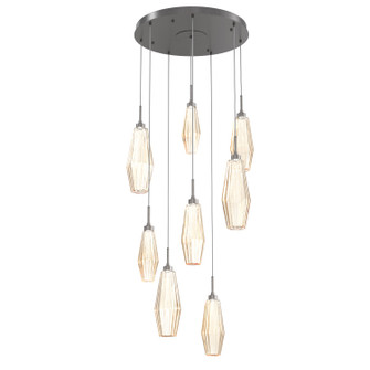 Aalto LED Pendant in Graphite (404|CHB0049-08-GP-RA-C01-L1)