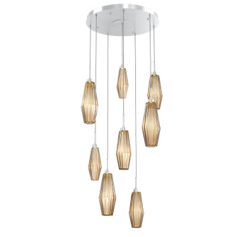 Aalto LED Pendant in Classic Silver (404|CHB0049-08-CS-RB-C01-L1)